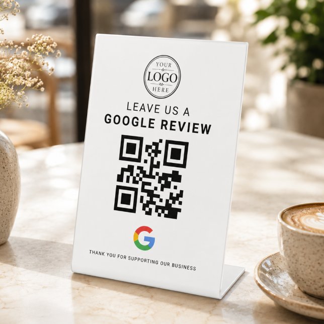 Google Review Logo Tischdisplay Sockelschild (Von Creator hochgeladen)