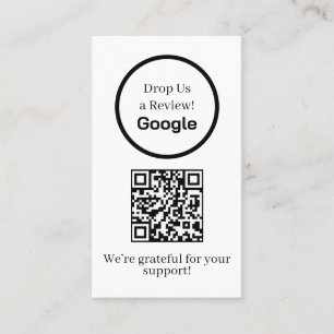 Google Reviews QR Benutzerdefinierter Link für G Visitenkarte