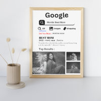 Google World's beste Mama Retro personlized Foto