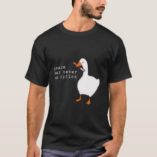 Googles Spiel Frieden war nie eine Option T-Shirt