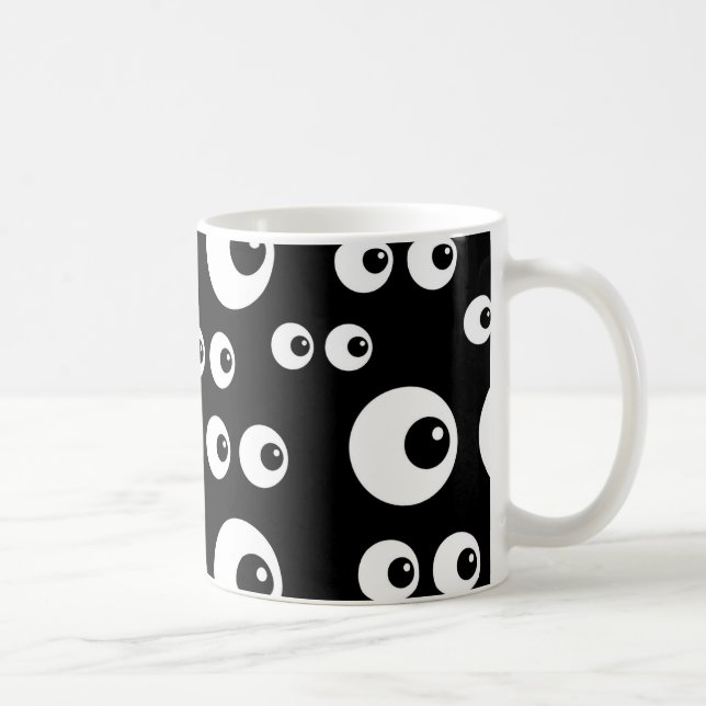 Googly Augen Kaffeetasse (Rechts)