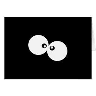 Googly Eyes, Funny Eyes, noir et blanc