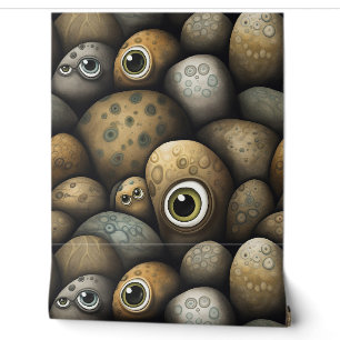 Googly Mit Augen Garden Botanical Tapete
