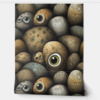Googly Mit Augen Garden Botanical Tapete