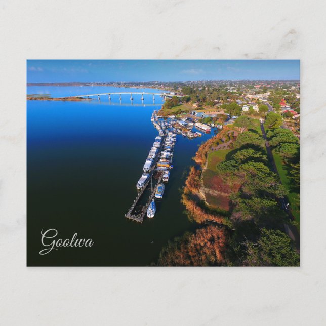 Goolwa Post Card - Sturts Marina Postkarte (Vorderseite)