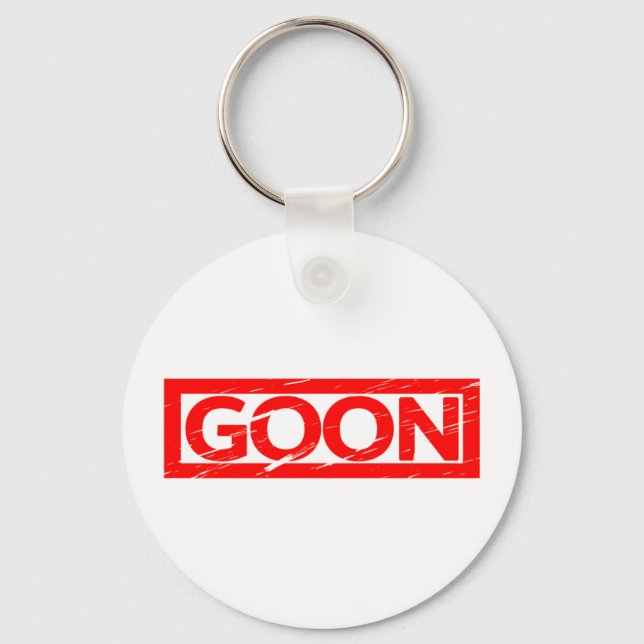 Goon Briefmarke Schlüsselanhänger (Vorderseite)