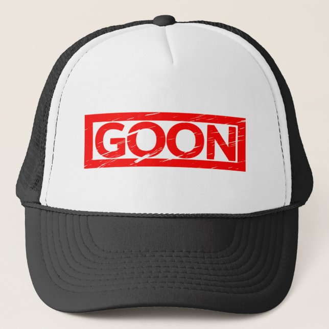 Goon Briefmarke Truckerkappe (Vorderseite)