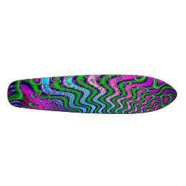 Goose Berries Psychedelic Fraktal Skateboard
