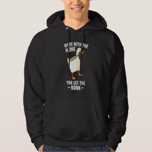 Goose Chaos mit dem Honk, den Sie bekommen den Bon Hoodie