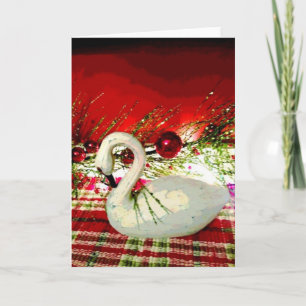 Goose Christmas Card Feiertagskarte