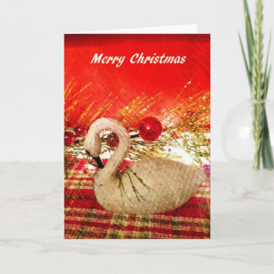 Goose Christmas Card Feiertagskarte