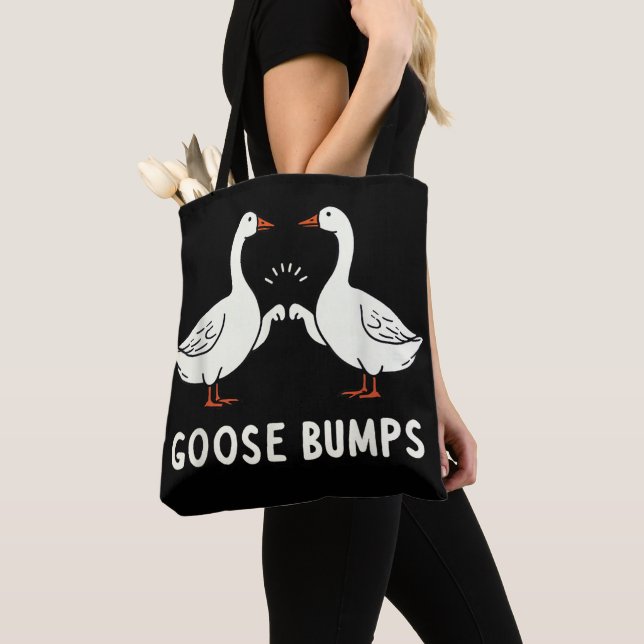 Goose Couple Funny Goose Bumps Sarcastic Goose Lov Tasche (Von Nahem)