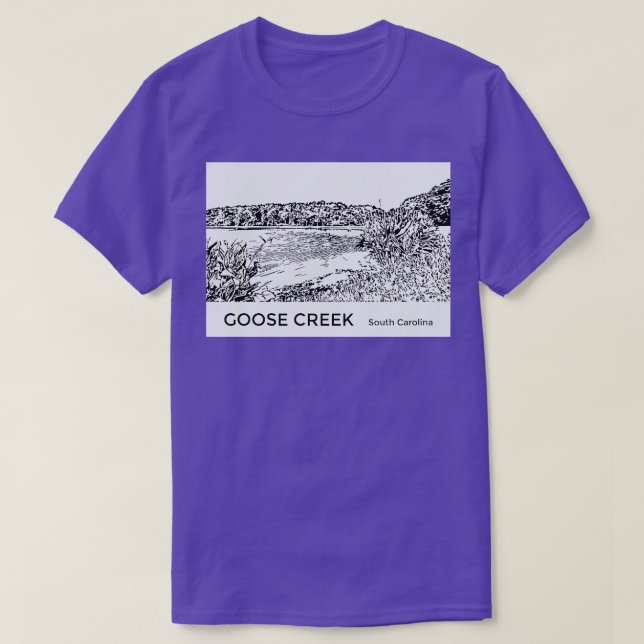 Goose Creek South olina T-Shirt (Design vorne)