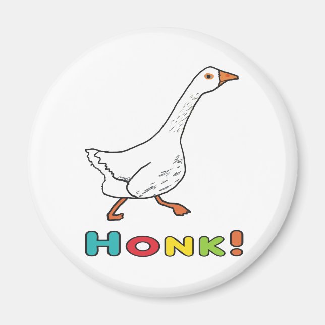 Goose Honk Magnet (Vorne)