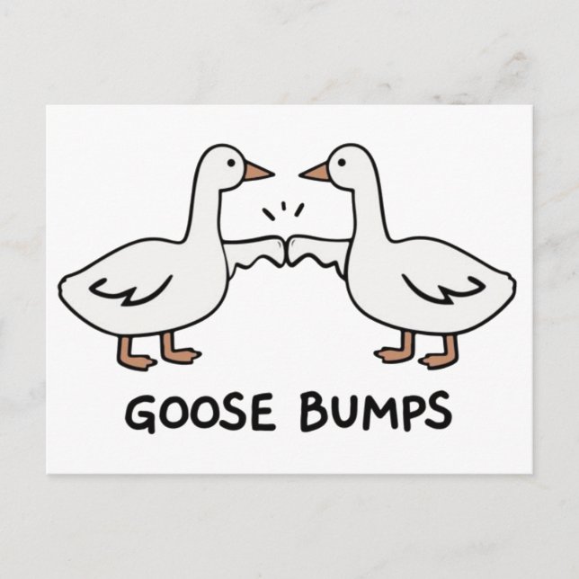Goose pumps  ankündigungspostkarte (Vorderseite)