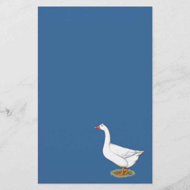 Goose Roman Tufted Briefpapier (Vorderseite)