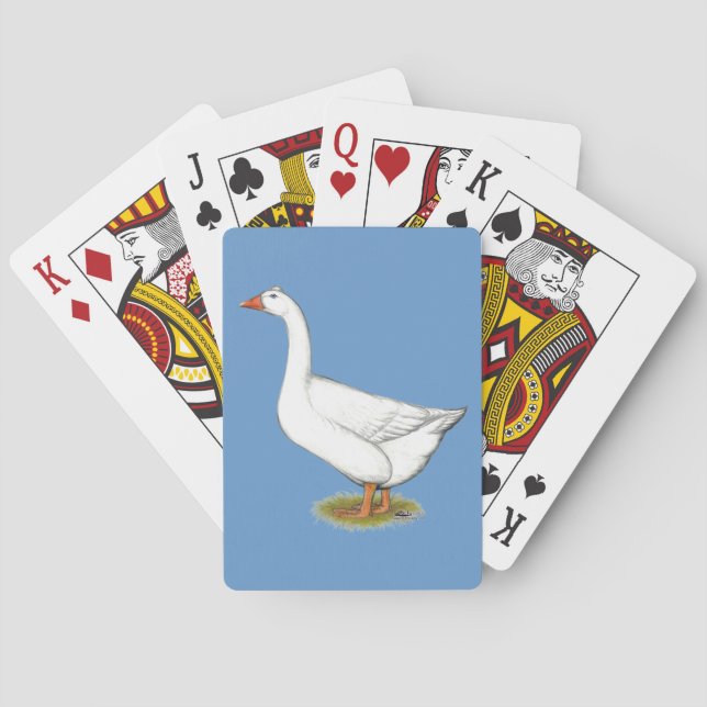 Goose Roman Tufted Spielkarten (Rückseite)
