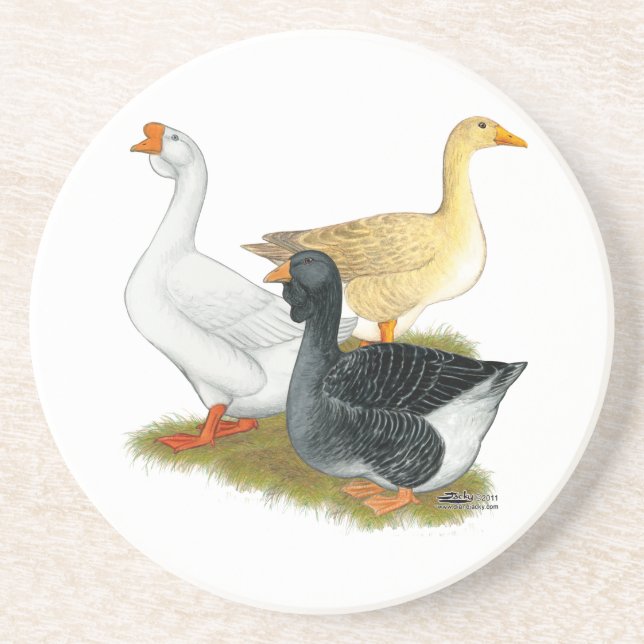 Goose Trio Untersetzer (Vorne)