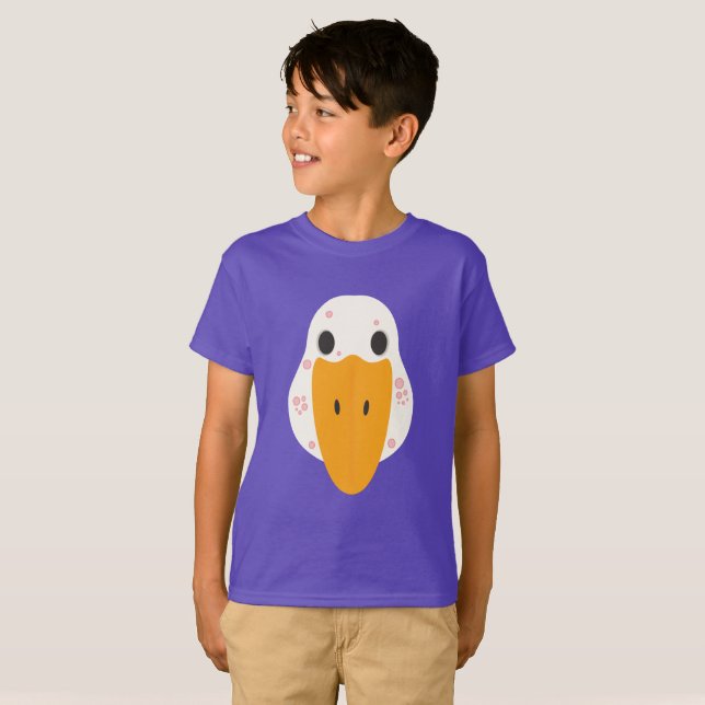Goose With Pimples Kids' T-Shirt (Devant entier)