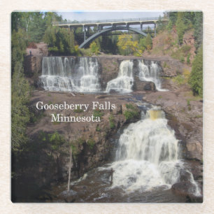 Gooseberry Falls glass Untersetzer