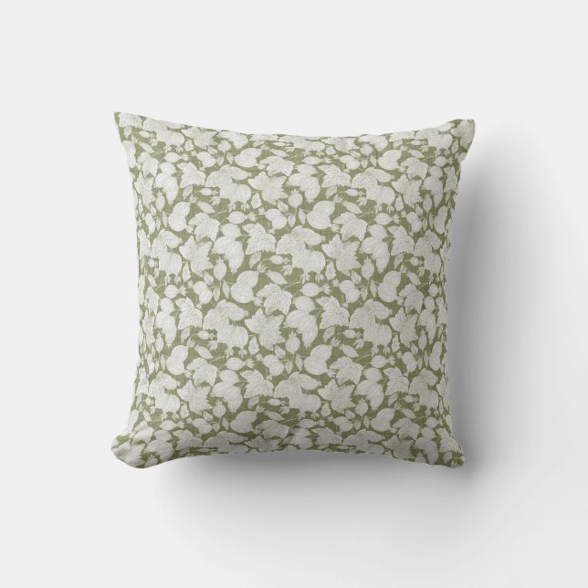 Gooseberry Sketch Throw Kissen (Vorderseite)