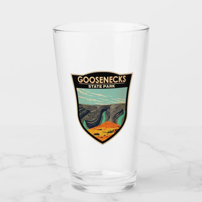 Goosenecks Staat Park/Garten: Parco delle camelie  Glas (Vorderseite)