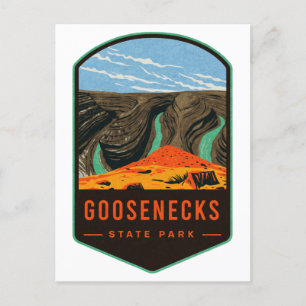 Goosenecks Staat Park Postkarte