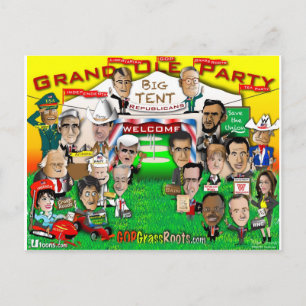 GOP Big Zent Postkarte