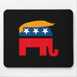Gop Donald Trump Republikaner Elefant Shirt Mousepad