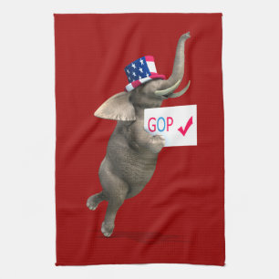 GOP Elephant Handtuch