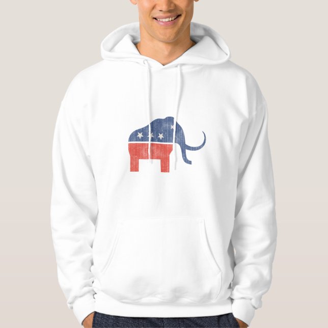 Gop-Mammut-Logo Hoodie (Vorderseite)
