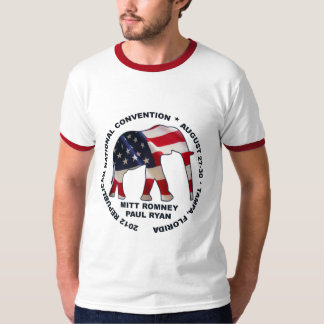 Gop-Vereinbarung 2012 Romney Ryan T-Shirt
