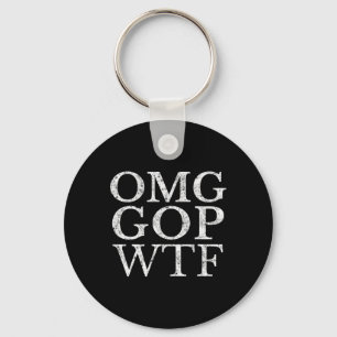 Gop Wtf Anti Trump Republikaner T Shirt Schlüsselanhänger