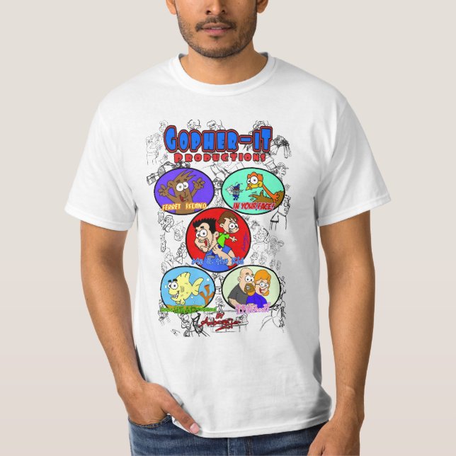 Gopher-Es Produktionen T-Shirt (Vorderseite)