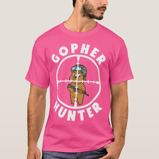 Gopher Hunter T-Shirt (Vorderseite)