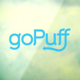 Gopuff Delivery Driver Car Window Decal Fensteraufkleber