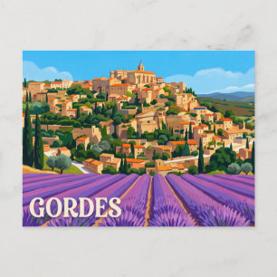 Gordes Frankreich Postkarte