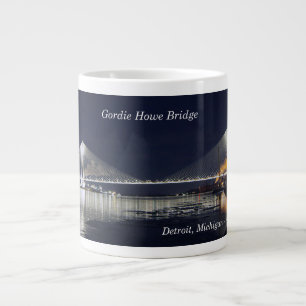 Gordie Howe Bridge Jumbo-Tasse