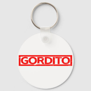 Gordito Briefmarke Schlüsselanhänger