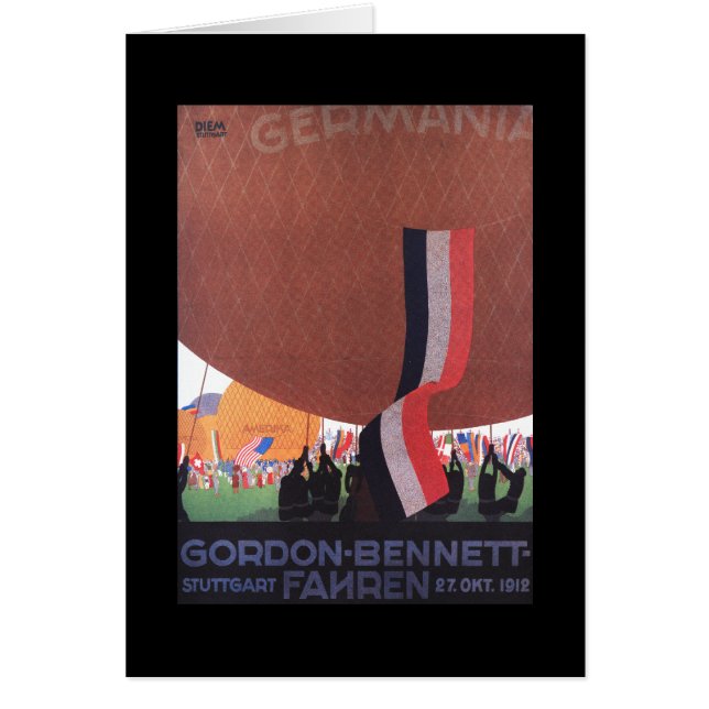 Gordon Bennett Heißluftballon Race (Vorne)