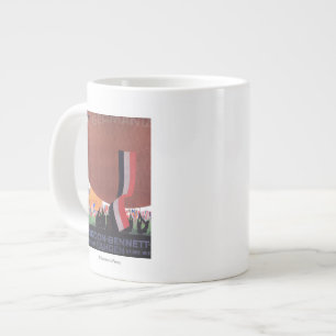 Gordon Bennett Heißluftballonrennen Jumbo-Tasse