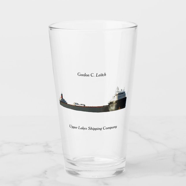 Gordon C. Leitch glass Glas (Vorderseite)