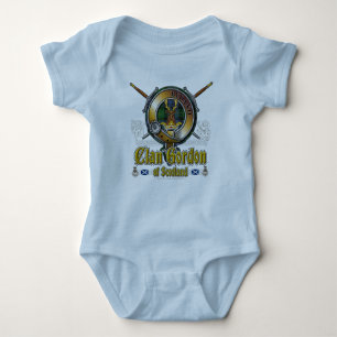Gordon Clan Abzeichen Baby Strampler
