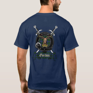 Gordon Clan Abzeichen Erwachsene T - Shirt