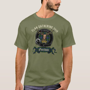 Gordon Clan Abzeichen Personalisiert T-Shirt