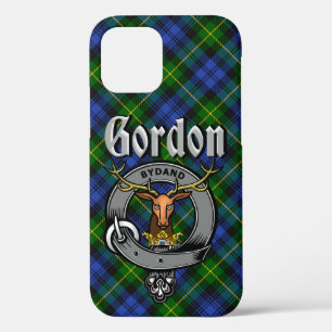 Gordon Clan Abzeichen & Tartan Case-Mate iPhone Hülle