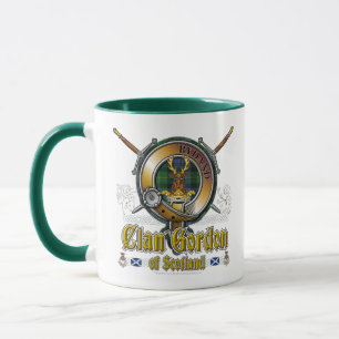 Gordon Clan Abzeichen Tasse