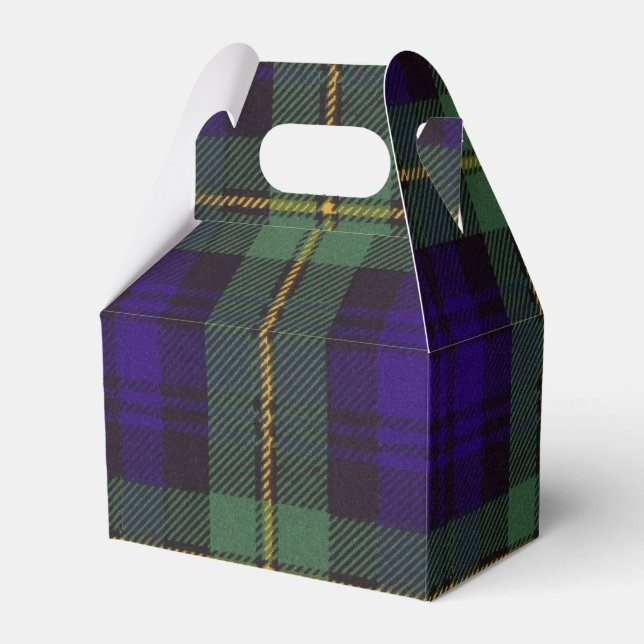 Gordon Clan Kariert Scottish tartan Geschenkschachtel (Vorderseite)