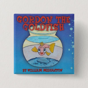 GORDON DER GOLDFISCH-KNOPF BUTTON