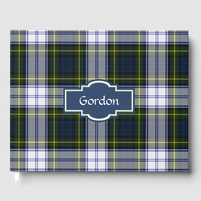Gordon Dress Kariert Guest Book Gästebuch (Vorderseite)